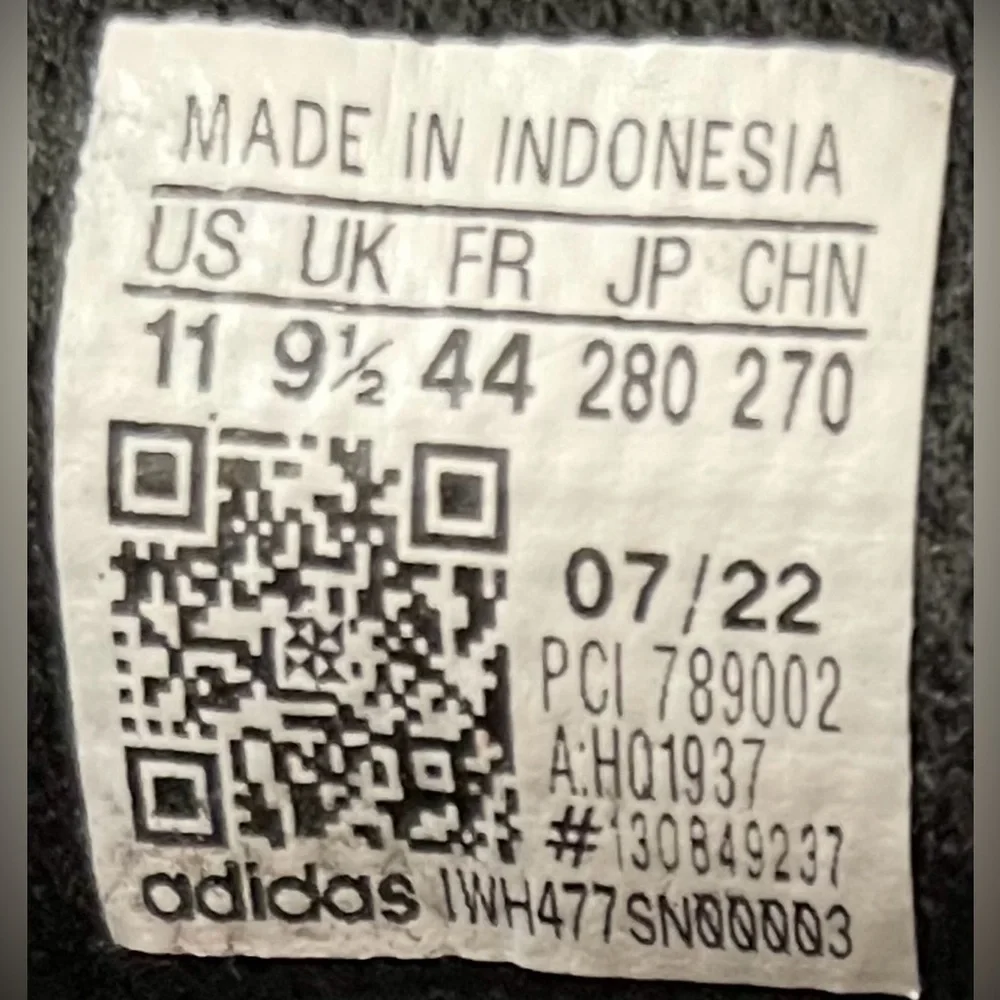 Adidas Superstar All Over Trefoil Sneakers - Women’s 11 / Men’s 10 - Picture 6 of 6